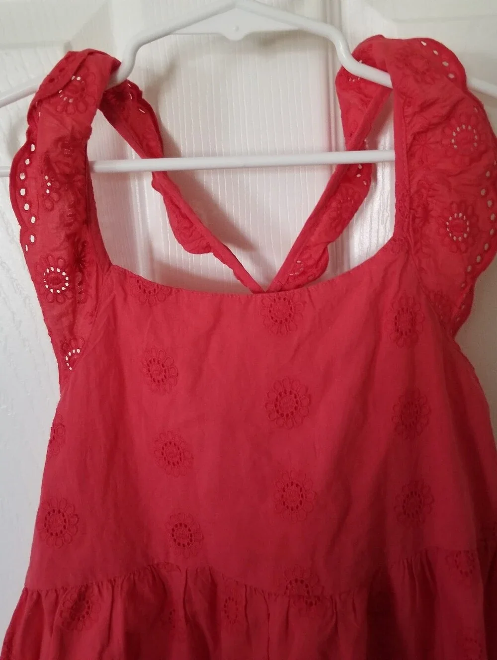 New Gap kids Girls Eyelet Dress 8